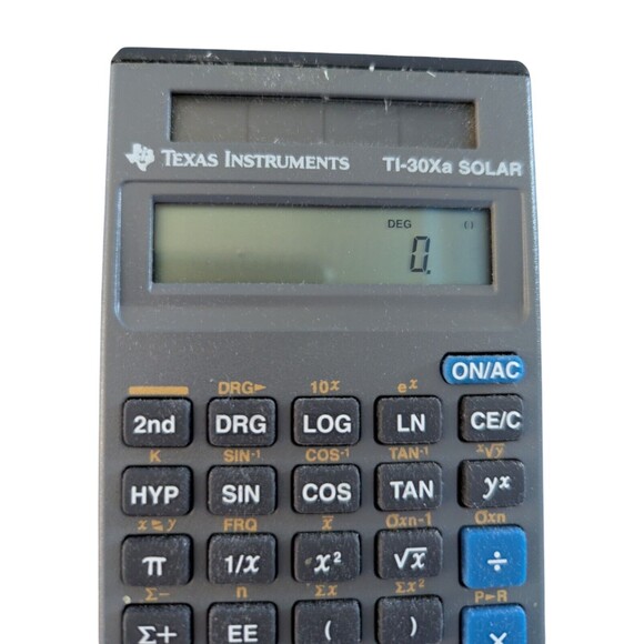 Texas Instruments TI-35Xa Scientific Calculator With Cover & Reference Card - Picture 3 of 7